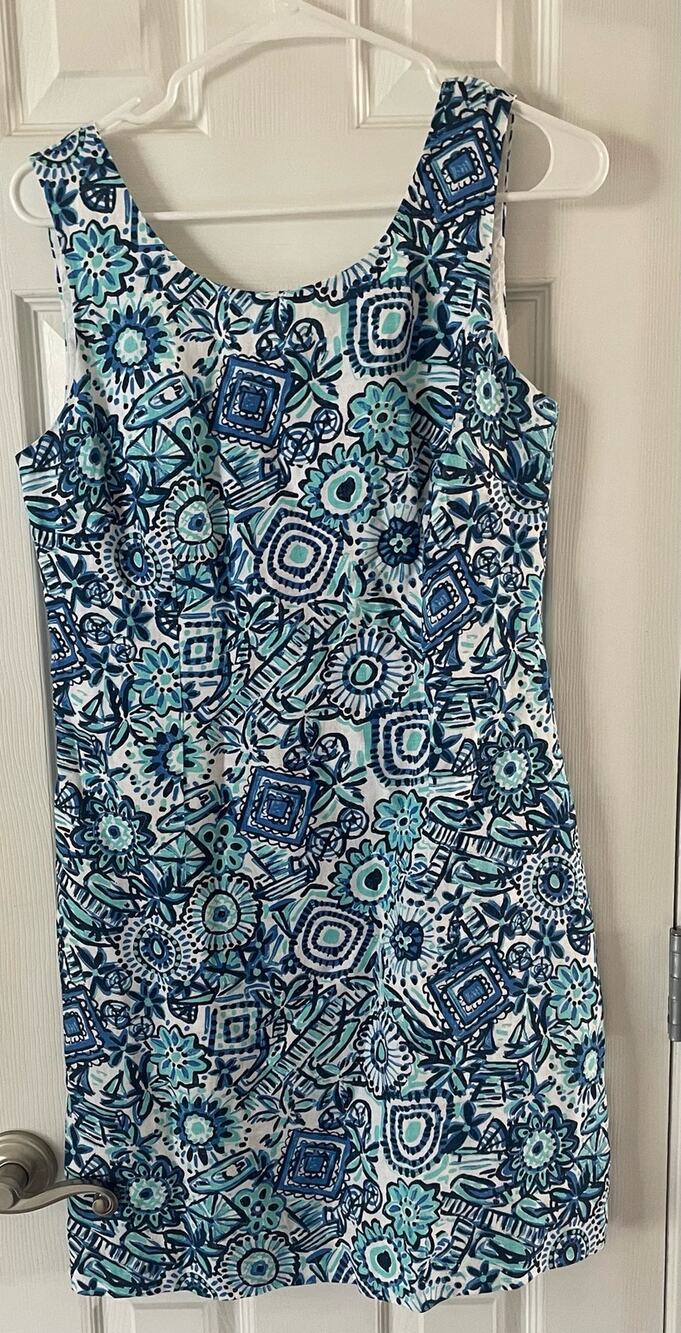 HiHo Women's Sleeveless, Ginnie Shift Knee Length Dress, Size S, $21, B52